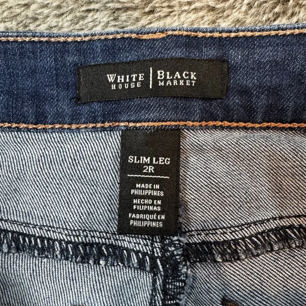 WHBM Denim Jeans Slim Leg Women's 2R